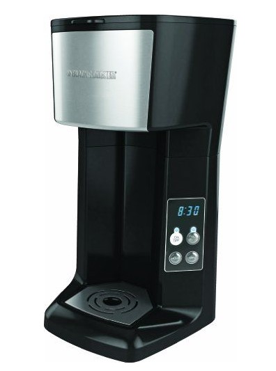 Black Plus Decker Single serve coffee maker