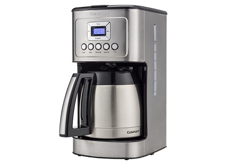 Cuisinart DCC-3400PI 12-cup coffee maker with stainless steel carafe