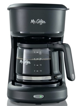 Mr. Coffee 2129512, 5-Cup Mini Brew Switch Coffee Maker
