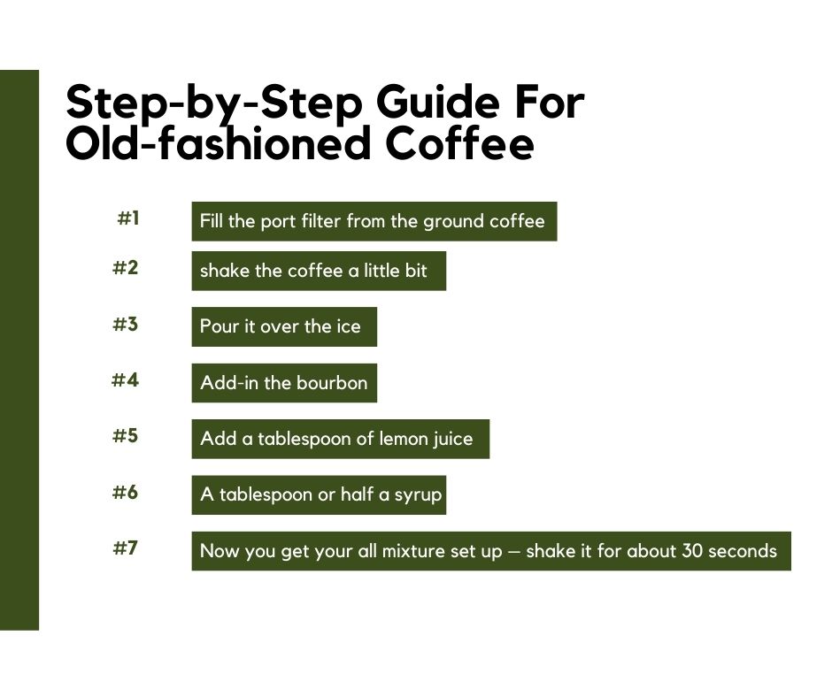 step-by-step guide for old-fashioned coffee