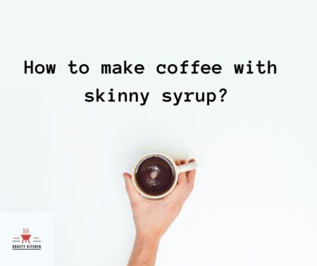 How to make coffee with skinny syrup?